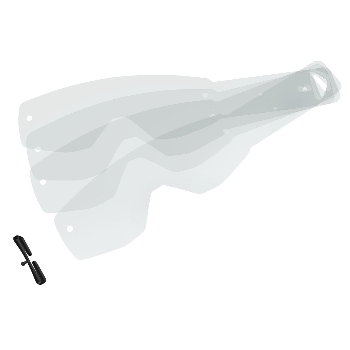 KTM HUSTLE MX TEAR OFF'S (20 PCS)